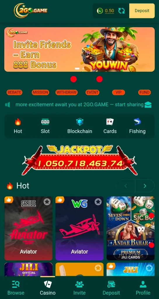 2GO Game APP