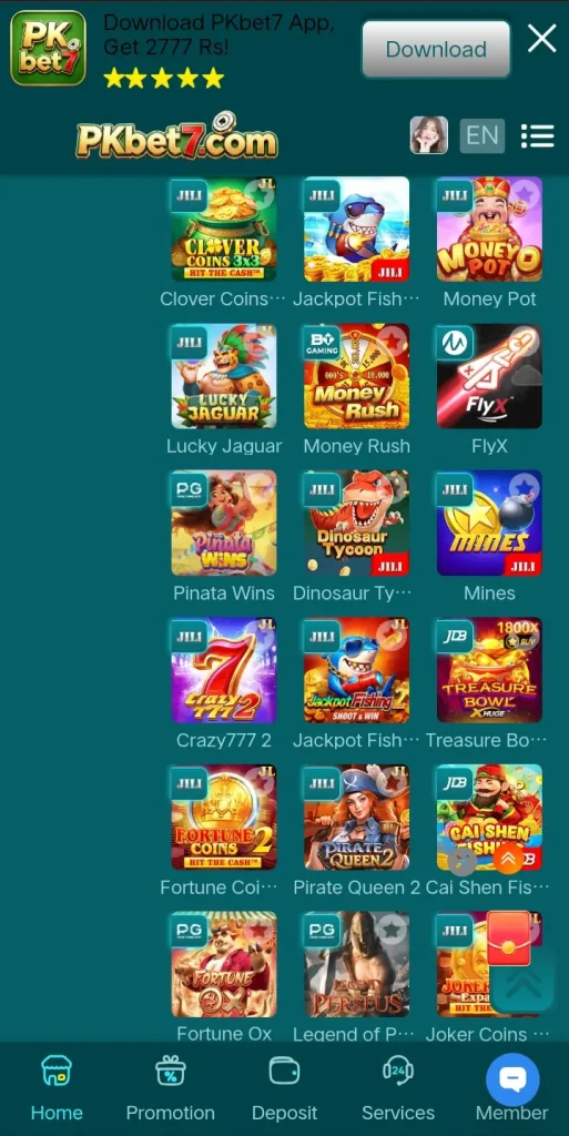 PKBet7 Game