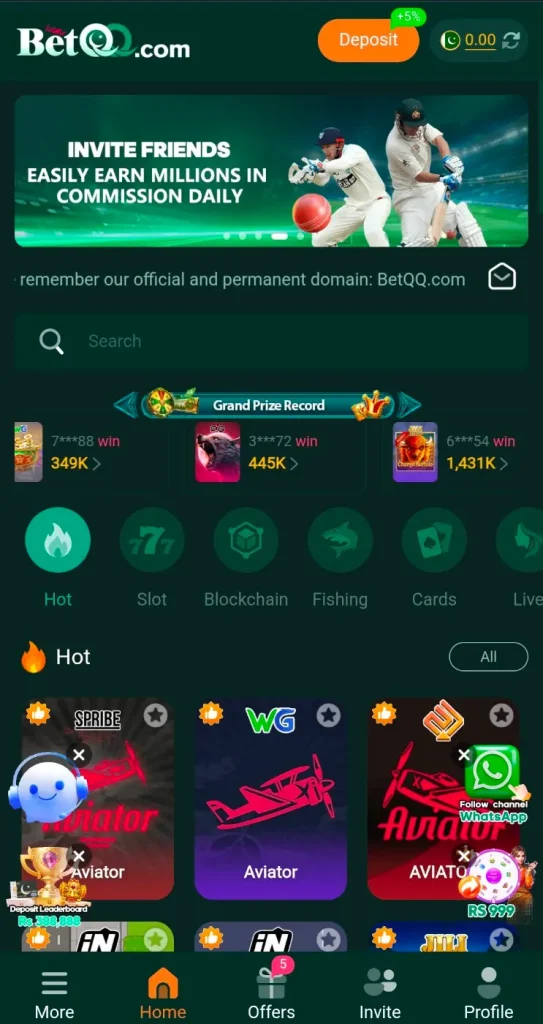 BetQQ Game APk